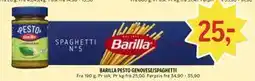 Coop Prix BARILLA PESTO GENOVESE/SPAGHETTI tilbud