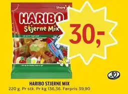 Coop Prix HARIBO STJERNE MIX tilbud