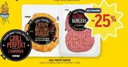 Coop Prix GRILL PERFEKT BURGER tilbud