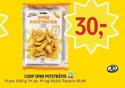 Coop Prix COOP SPRØ POTETBÅTER tilbud