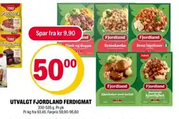 Coop Extra Utvalgt fjordland ferdigmat tilbud