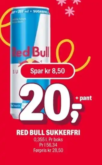 RED BULL Sukkerfri