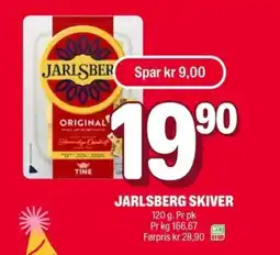 Coop Extra JARLSBERG Skiver tilbud
