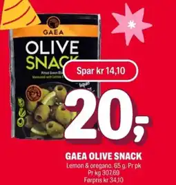 Coop Extra GAEA Olive snack tilbud