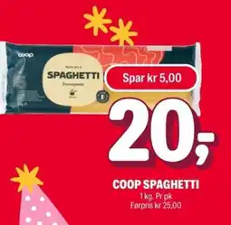 Coop Extra COOP Spaghetti tilbud