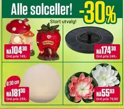 Europris Alle solceller! tilbud