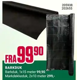 Europris BARKDUK tilbud