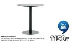 JYSK VAMDRUP kafébord tilbud