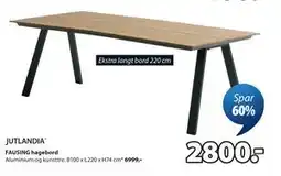 JYSK FAUSING hagebord tilbud