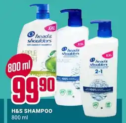 Europris H&S SHAMPOO tilbud