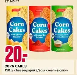 Europris CORN CAKES tilbud