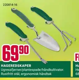 Europris HAGEREDSKAPER tilbud