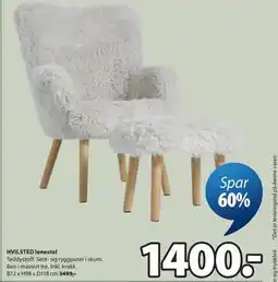 JYSK HVILSTED lenestol tilbud