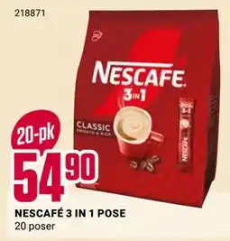 Europris NESCAFÉ 3 IN 1 POSE tilbud