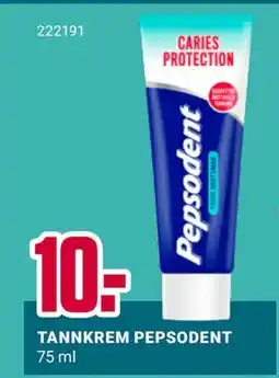 Europris TANNKREM PEPSODENT tilbud