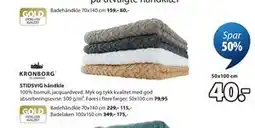 JYSK STIDSVIG håndkle tilbud