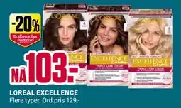 Europris LOREAL EXCELLENCE tilbud