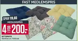 Europris SITTEPUTE, Medlemspris tilbud