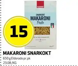 Bunnpris MAKARONI SNARKOKT tilbud