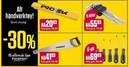 Europris Alt håndverktøy! tilbud