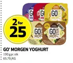 Bunnpris GO' MORGEN YOGHURT tilbud