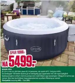 Europris Startpakke spa tilbud