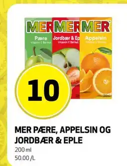 Bunnpris MER PÆRE, APPELSIN OG JORDBÆR & EPLE tilbud