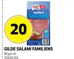 Bunnpris GILDE SALAMI FAMILIENS tilbud