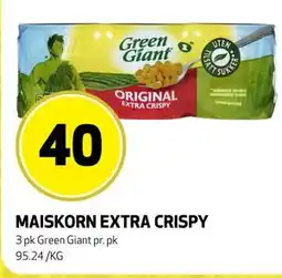 Bunnpris MAISKORN EXTRA CRISPY tilbud