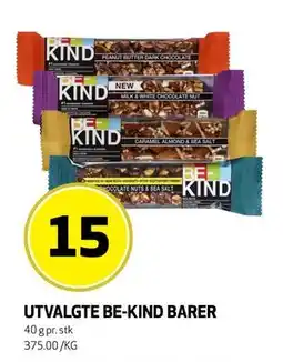 Bunnpris UTVALGTE BE-KIND BARER tilbud
