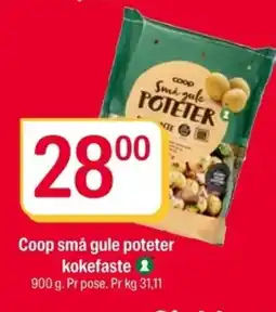 Coop Extra COOP Små gule poteter kokefaste tilbud