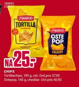 Europris CHIPS tilbud