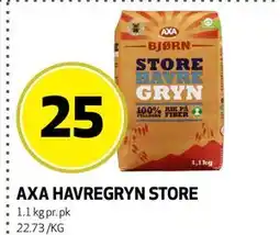 Bunnpris AXA HAVREGRYN STORE tilbud