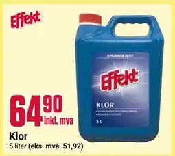 Europris Klor tilbud
