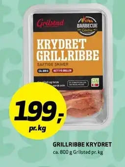 Bunnpris GRILLRIBBE KRYDRET tilbud