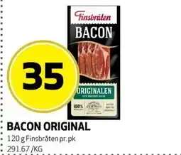 Bunnpris BACON ORIGINAL tilbud