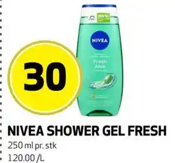 Bunnpris NIVEA SHOWER GEL FRESH tilbud