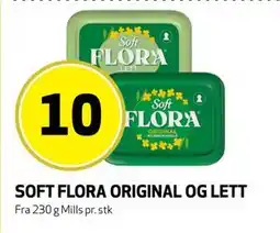 Bunnpris SOFT FLORA ORIGINAL OG LETT tilbud