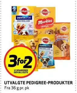 Bunnpris UTVALGTE PEDIGREE-PRODUKTER tilbud