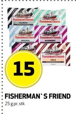 Bunnpris FISHERMAN`S FRIEND tilbud