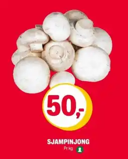 Coop Extra Sjampinjong tilbud