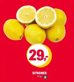Coop Extra Sitroner tilbud