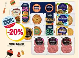 Coop Extra Ferske burgere tilbud