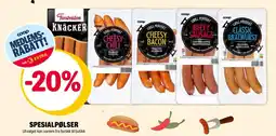 Coop Extra Spesialpølser tilbud