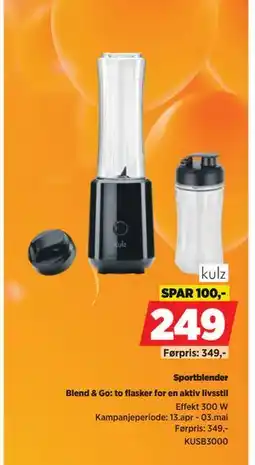 POWER Sportblender tilbud