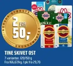 Coop Obs Tine skivet ost tilbud