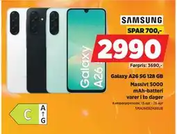 POWER Galaxy A26 5G 128 GB tilbud