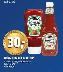 Coop Obs HEINZ TOMATO KETCHUP tilbud