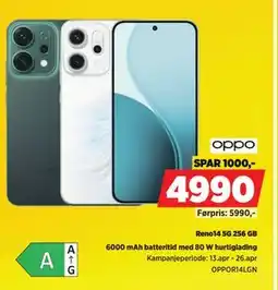 POWER Reno14 5G 256 GB tilbud