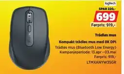 POWER Trådløs mus tilbud